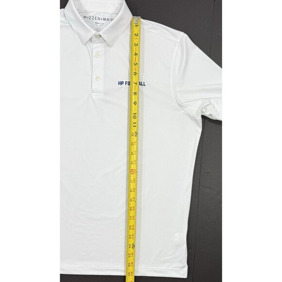 Mizzen Main Mens Versa Golf Polo Sz Small Highland Park Dallas Scots HP Football - Picture 11 of 11